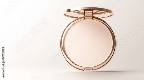 Wallpaper Mural Elegant minimalist compact mirror design for makeup and cosmetics branding Torontodigital.ca