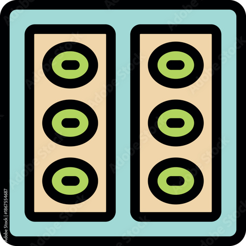 Medicine blister containing pills for healthcare and treatment, representing pharmaceutical industry and medication