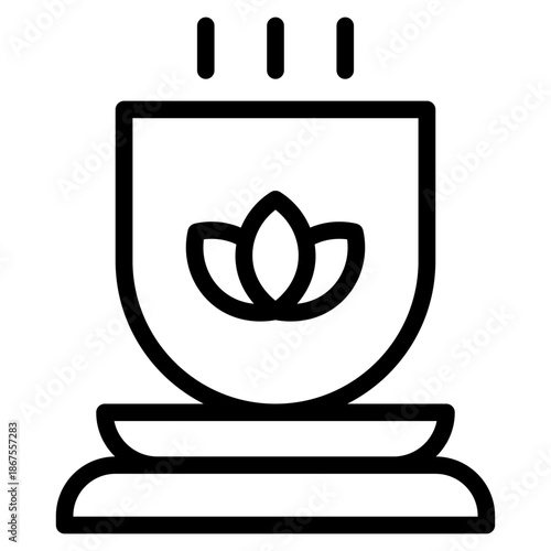 TEea icon vector illustration, of chinese icons, chinese new year, asia, China related, coins, piece, bamboo, gate, lattern, amulet, kumquat, calabash, drums, tea pot, flowers,