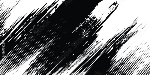 Abstract background with slash line dot pattern Eps 10 vector