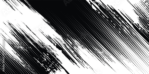 Abstract background with slash line dot pattern.