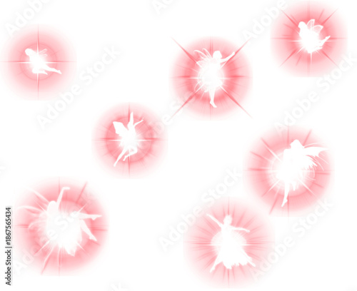 pink light background