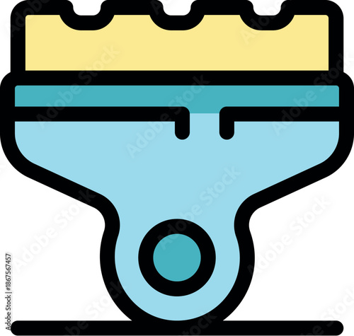 Cleaning brush effectively removes dirt and grime, making cleaning tasks easier and more efficient