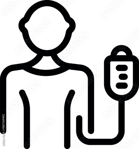 Medical procedure involving administering fluids directly into a patient's vein