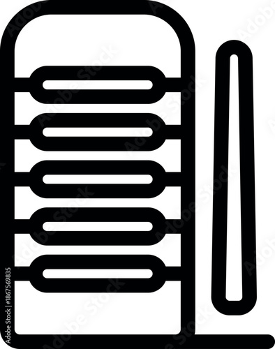 Hot dog machine keeping warm sausages ready to be cooked and put into buns for street food selling