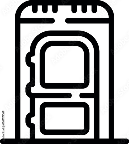 Portable camping toilet ensuring comfort and hygiene during outdoor adventures