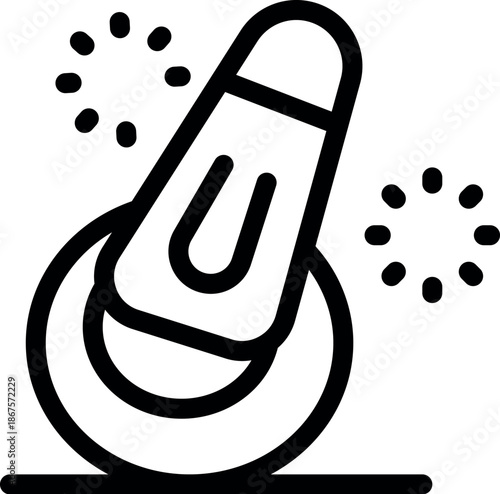 Electric unicycle icon representing innovative personal transportation showcasing a sleek design with motion lines suggesting dynamic movement