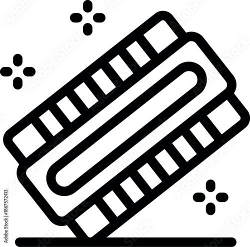 Dynamic random access memory module improving processing power, enabling seamless multitasking and boosting overall system responsiveness