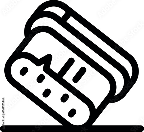 E book reader lying on a surface, showing a bookmark and a progress bar, suggesting recent reading activity