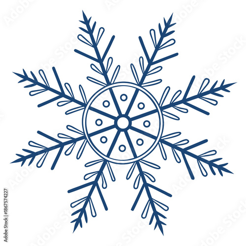 Snowflake illustration