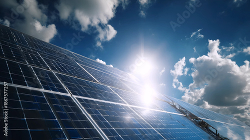 Renewable Energy Solar Power, Clean Tech Sustainability, Green Energy Future
