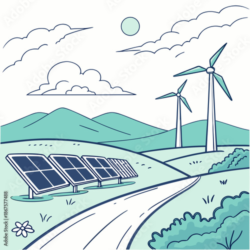 Sustainable energy landscape