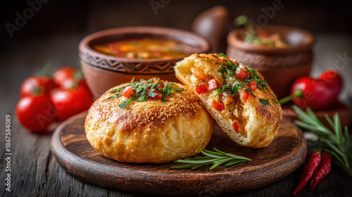 Traditional Polish food on ...