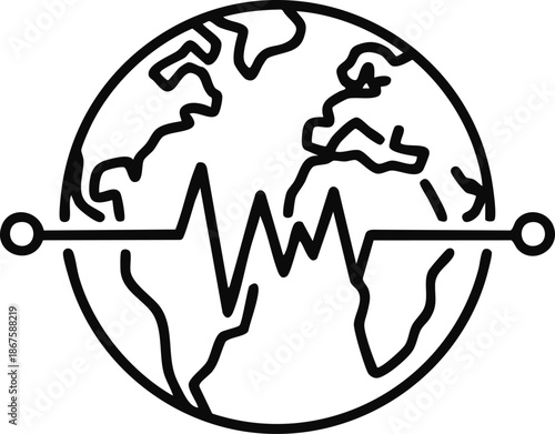 Global Seismic Activity and Earth's Dynamic Core Monitoring Planetary Vibrations and Tectonic Movements
