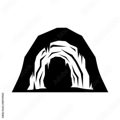 Dark Cave Entrance Exploration Adventure Underground