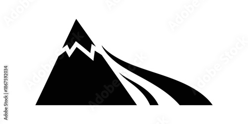 Mountain Road Ascent Journey Travel Destination