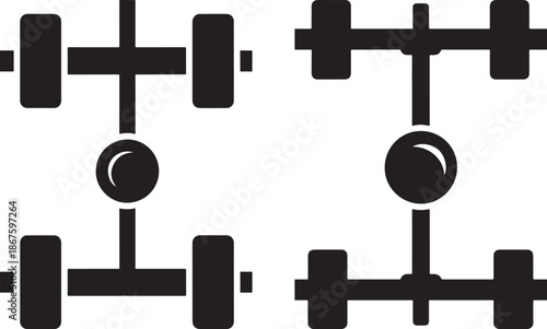 Car chassis parts suspension drive axle