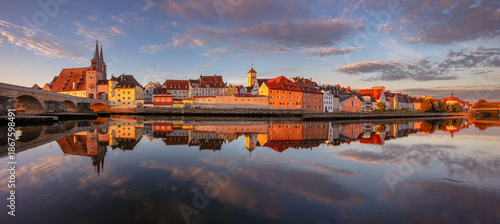 Bild auf Leinwand Regensburg, Germany