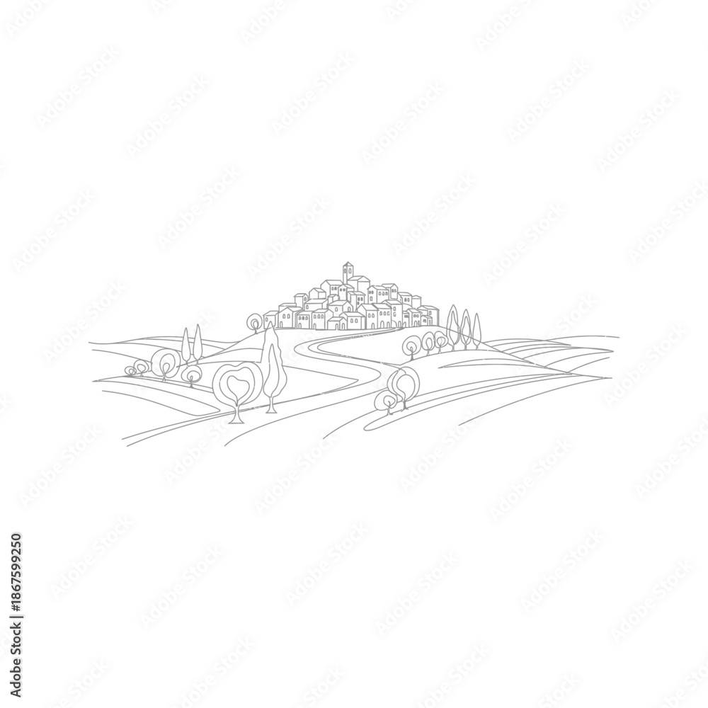 Obraz premium Abstract architectural background of a steel wire metal construction sketch for a modern city tower business design illustration