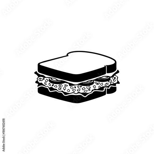 Elegant stacked bracelets isolated on transparent background, Vector