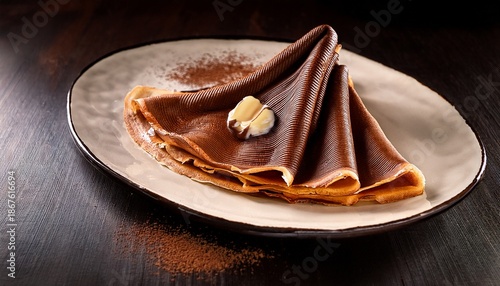 Crepe Chocolate Generative Ai