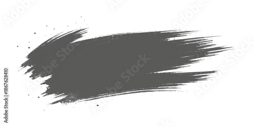 Abstract grunge vector background illustration with black ink blots and a vintage sketch of a bird feather and quill pen drawing on paper element