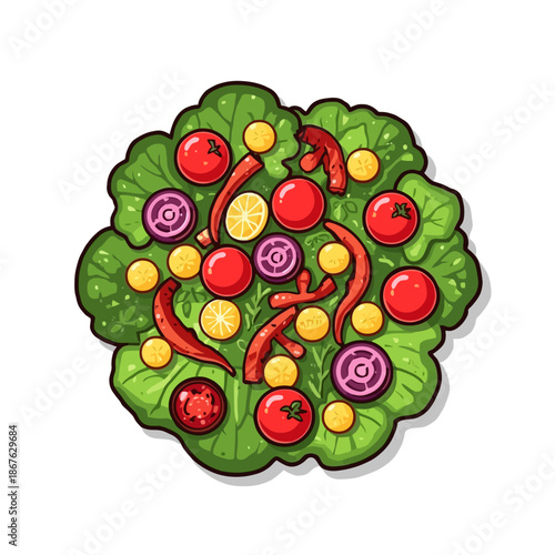 Delicious Salad Design Very Cool