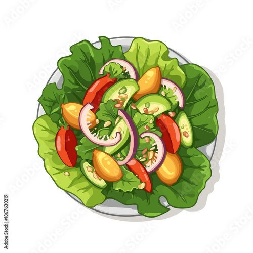 Delicious Salad Design Very Cool