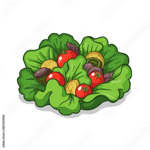 Delicious Salad Design Very Cool