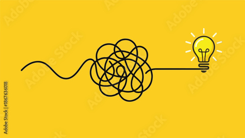 Problem Solving Idea Vector Illustration