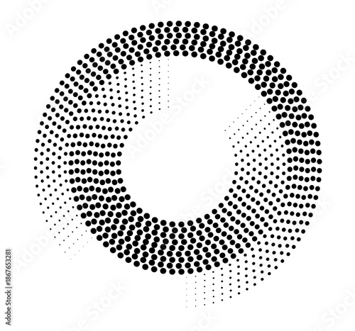 golden ration fibonacci pattern for logo icon background web graphic tattoo. vector illustration. 