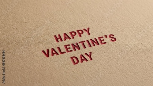 Happy valentine's day greeting card