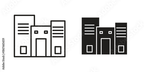 Build icons for web and mobile UI design. Glyph vector with editable stroke