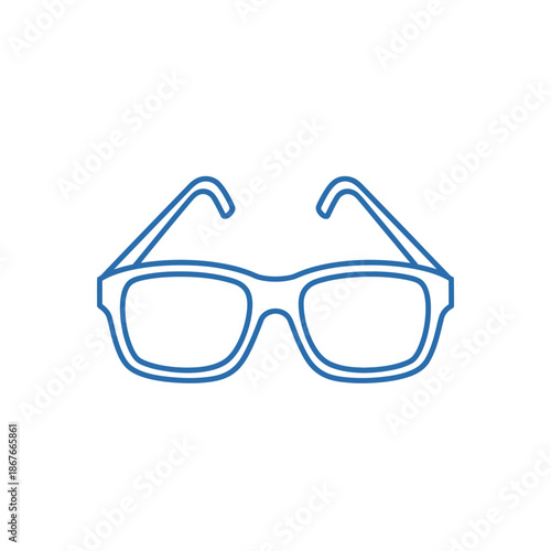 Eyewear Outline Icon