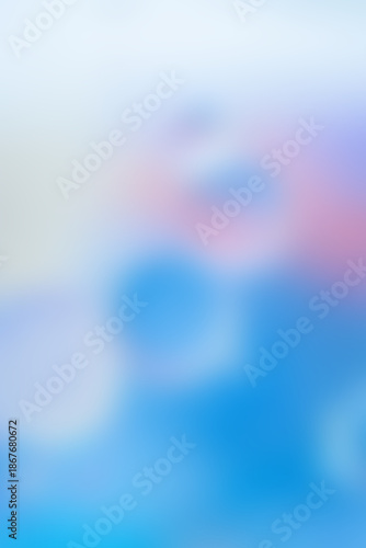 tender gradient background to advertise cosmetic products - purple, blue and white colors, copy space.