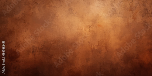 Worn vintage grunge wood texture with an aged brown surface and dark antique pattern creates a grungy retro backdrop for a textured blank design