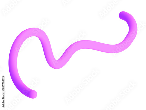 Vibrant Purple Light Wave