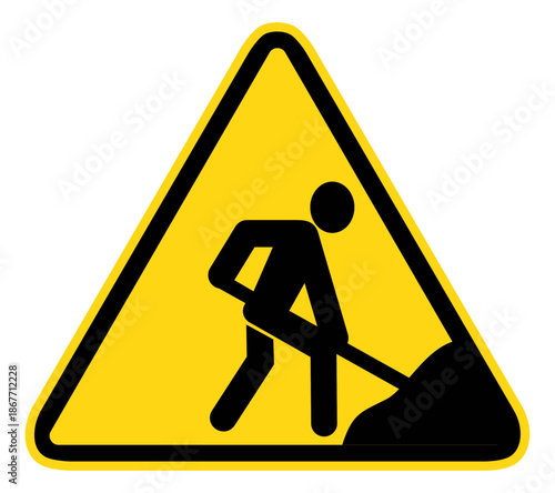 Attention zone de travaux