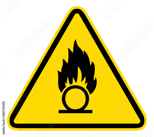 Danger substances comburantes