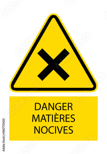 DANGER  MAtières  nocives