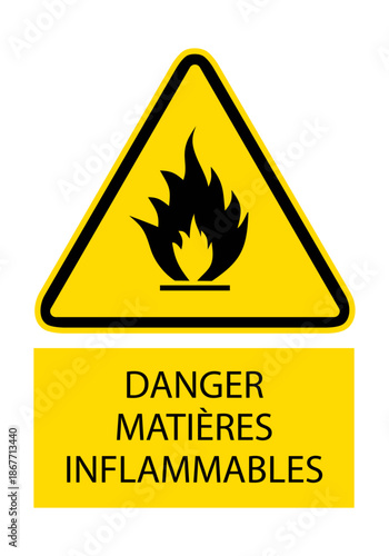 DANGER  MAtières  inflammables