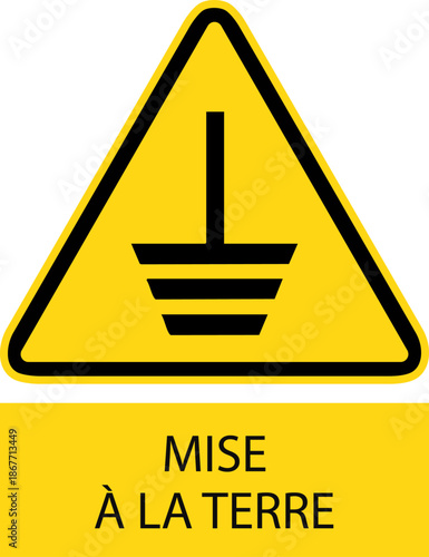 Danger mise a la terre