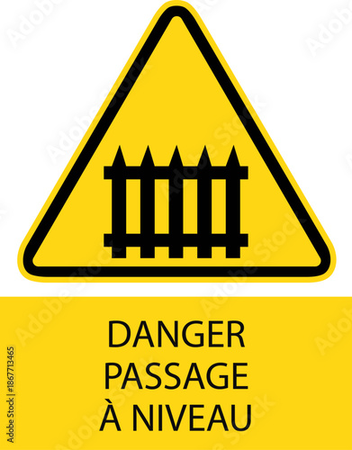 Danger passage à niveau