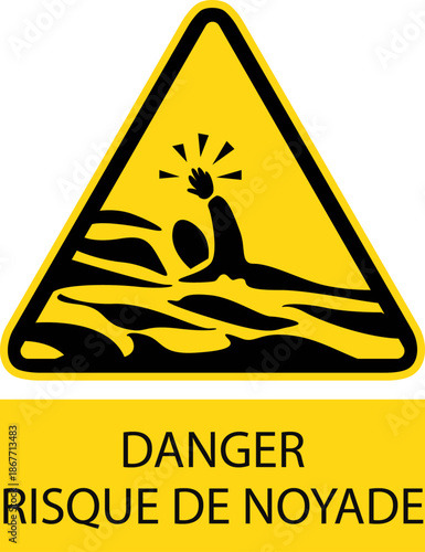 Danger risque de noyade