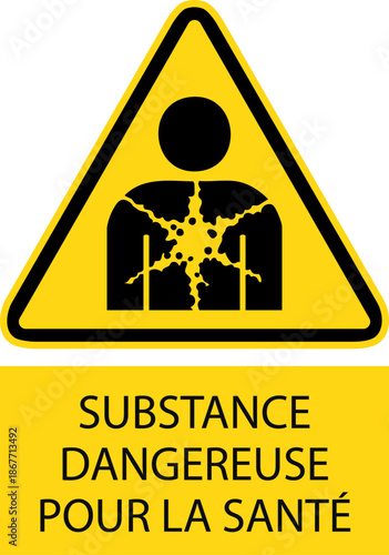 Danger substance dangeureuse pour la santé