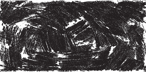 Vector brush stroke texture. Distressed uneven grunge background. Abstract vector illustration. Overlay over any design to create interesting effect and depth. Black isolated on white. EPS10