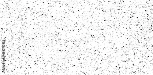 Abstract vector noise. Small particles of debris and dust. Distressed uneven background. Grunge with fine grains isolated on white background. Vector illustration. EPS10.