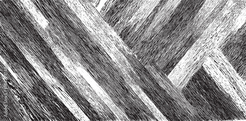 Vector brush stroke texture. Distressed uneven grunge background. Abstract vector illustration. Overlay over any design to create interesting effect and depth. Black isolated on white. EPS10