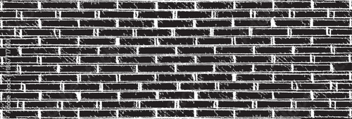 Old brick wall texture. Grunge Urban Background Vector. Distressed Grainy Grungy Overlay Effect. Vector Illustration. EPS 10.