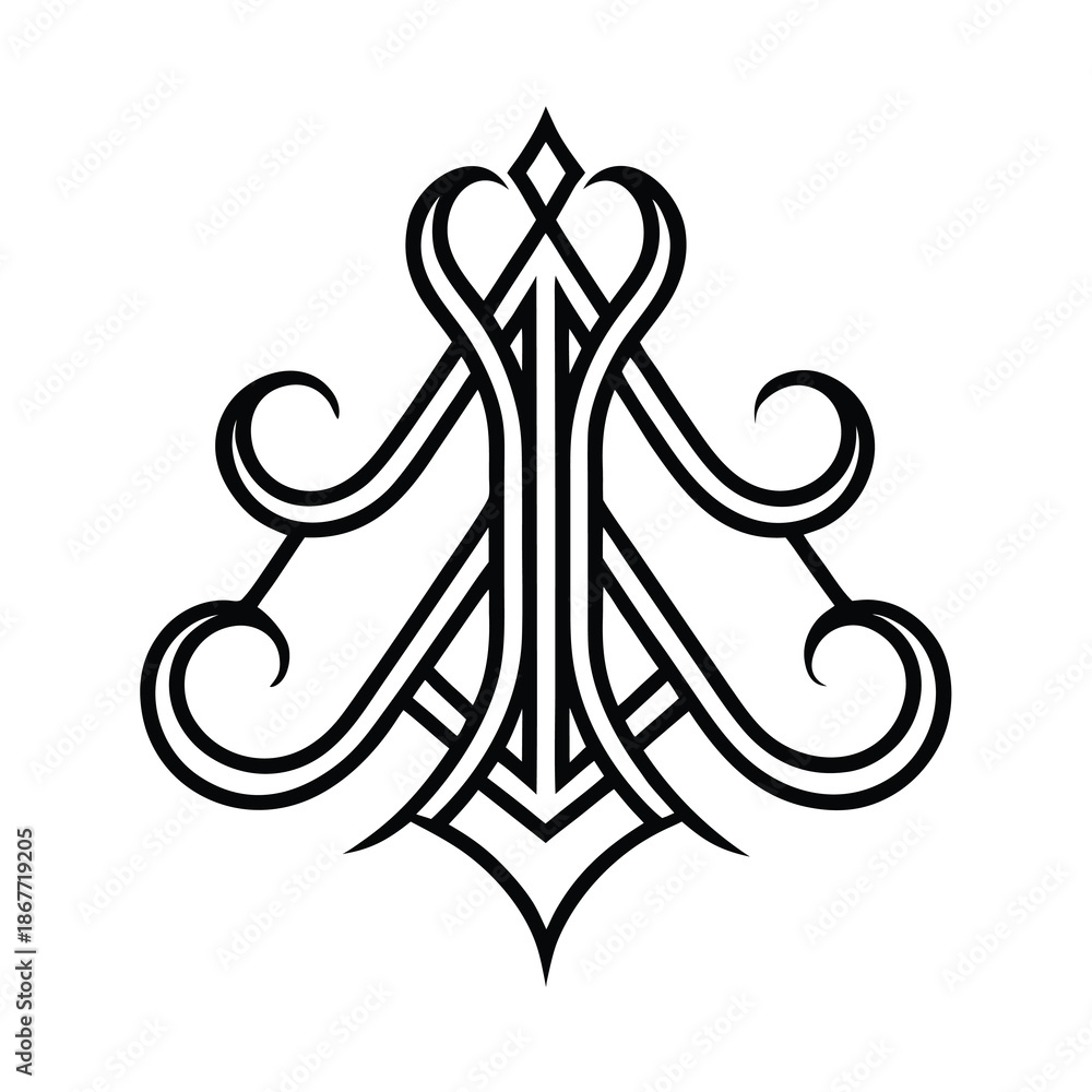 Obraz premium monogram